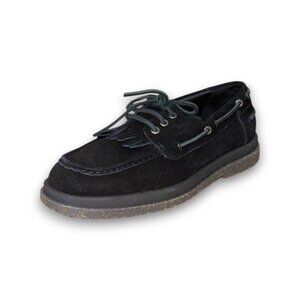 HUGO Chaol Moccasin Men's Black Leather Loafer US 9 (UK 8 EU 42) MSRP $282